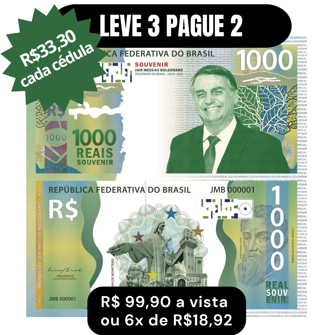 Nota do Presidente Bolsonaro – Edição Limitada