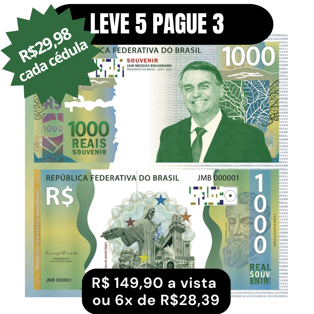 Nota do Presidente Bolsonaro – Edição Limitada